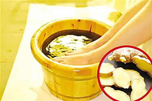 秋季生姜泡脚